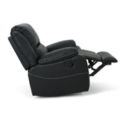 Stylish Wide Manual Swivel Standard Recliner - R&R Furniture Gallery (Fountain Valley, CA)