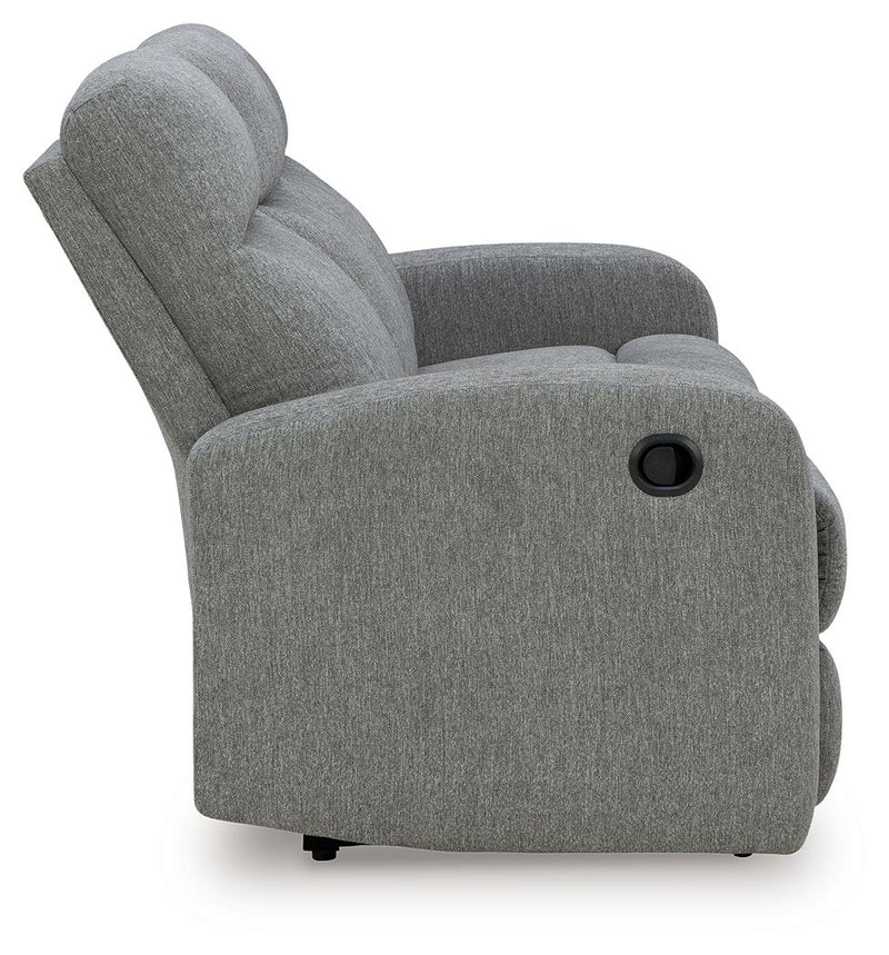 Gauntlet - Reclining Sofa - Sterling - R&R Furniture Gallery (Fountain Valley, CA)