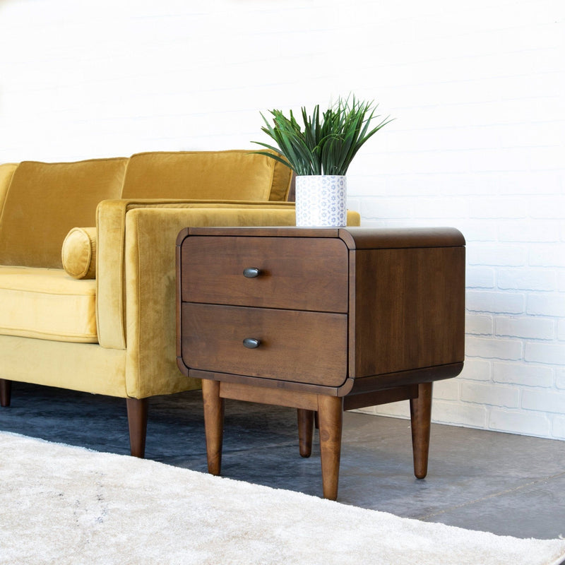 Alexa - Night Stand - Brown - R&R Furniture Gallery (Fountain Valley, CA)