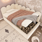 Upholstered Daybed With Metal Slatted Base - R&R Furniture Gallery (Fountain Valley, CA)