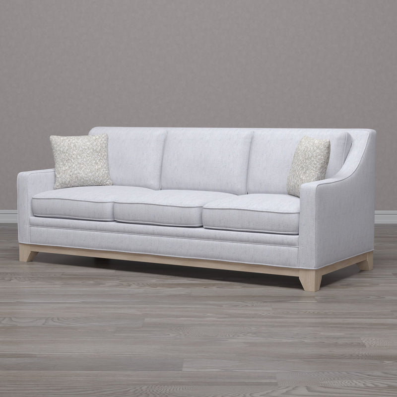 Sofa With Casual Accent - Gray - R&R Furniture Gallery (Fountain Valley, CA)