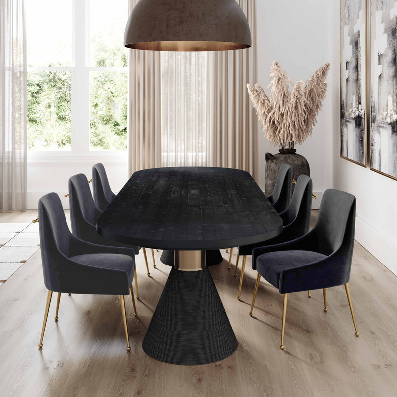 Beatrix - Velvet Side Chair - R&R Furniture Gallery (Fountain Valley, CA)