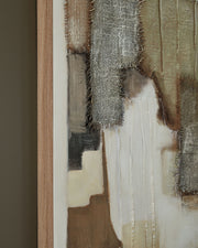 Wylander - Wall Art - Tan / Brown / Gray - R&R Furniture Gallery (Fountain Valley, CA)
