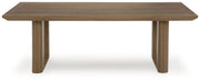 Serene Bay - Rectangular Cocktail Table - Dark Brown - R&R Furniture Gallery (Fountain Valley, CA)