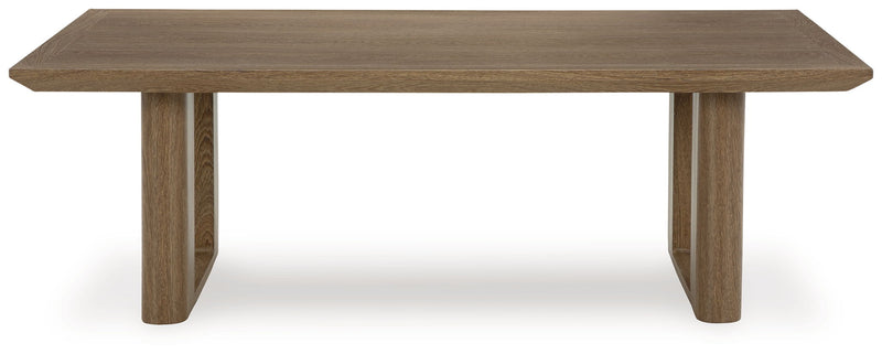 Serene Bay - Rectangular Cocktail Table - Dark Brown - R&R Furniture Gallery (Fountain Valley, CA)