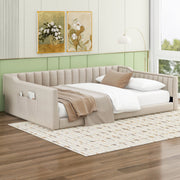 Daybed With Side Storage Pocket - R&R Furniture Gallery (Fountain Valley, CA)