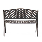 Spencer - Cast Bench - Copper - R&R Furniture Gallery (Fountain Valley, CA)