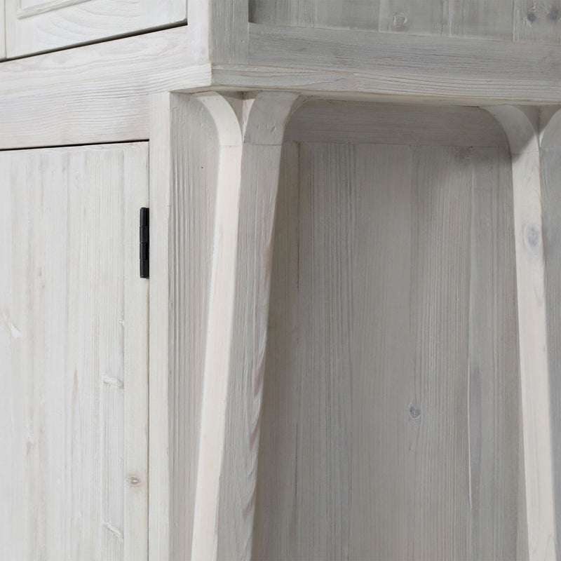 Torre - Cabinet - Light Gray Wash