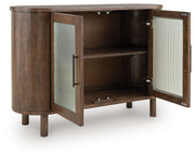 Mayridge - Accent Cabinet - Medium Brown - R&R Furniture Gallery (Fountain Valley, CA)