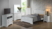 Panel Sleigh Bed Elegantly Crafted - R&R Furniture Gallery (Fountain Valley, CA)