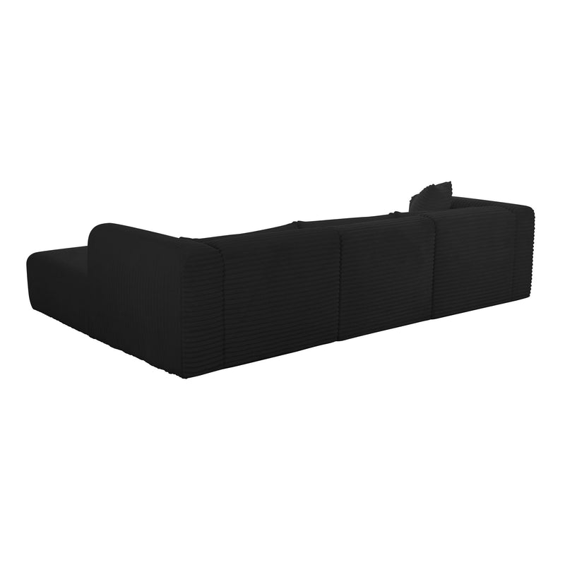 Tarra - Fluffy Oversized Corduroy Modular Sectional - R&R Furniture Gallery (Fountain Valley, CA)