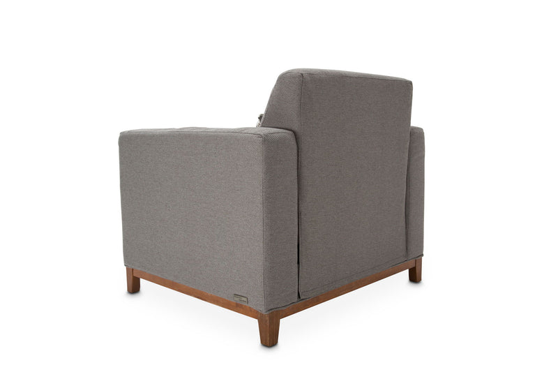 Brooklyn Walk - Accent Chair - Gunmetal / Umber - R&R Furniture Gallery (Fountain Valley, CA)