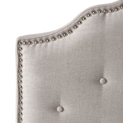 Luella - Button Tufted Upholstered Headboard - R&R Furniture Gallery (Fountain Valley, CA)