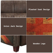 Brancaster - Loveseat - Antique Slate Top Grain Leather - R&R Furniture Gallery (Fountain Valley, CA)