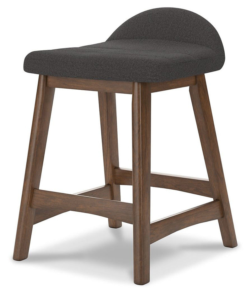 Lyncott - Upholstered Barstool (Set of 2) - R&R Furniture Gallery (Fountain Valley, CA)