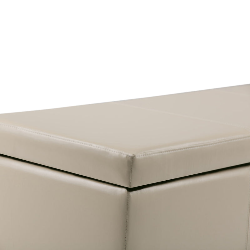 Avalon - Multifunctional Storage Ottoman Bench - R&R Furniture Gallery (Fountain Valley, CA)