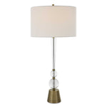 Annily - Crystal Table Lamp - Brass