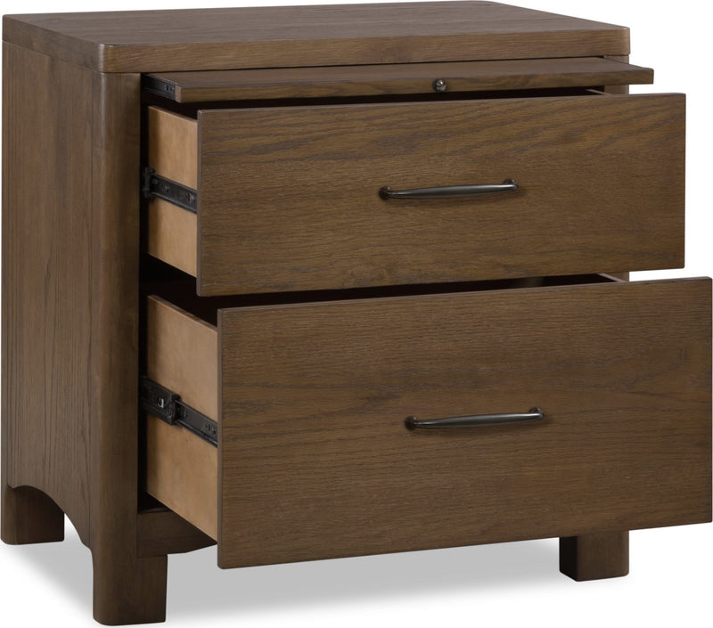 Arden 2-Drw NS - Tavern Brown