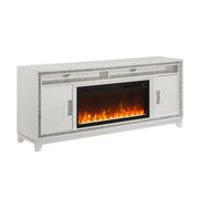 Almera - Fireplace With Adjustable Temperature And LED Options - R&R Furniture Gallery (Fountain Valley, CA)