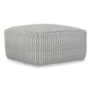 Safford - Square Outdoor / Indoor Pouf - R&R Furniture Gallery (Fountain Valley, CA)