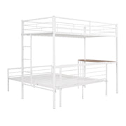 Bunk Bed With Desk, Ladder And Quality Slats For Bedroom - R&R Furniture Gallery (Fountain Valley, CA)