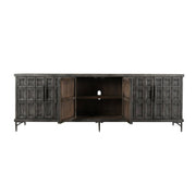 Willmark - 6 Door Iron Leg Sideboard - R&R Furniture Gallery (Fountain Valley, CA)
