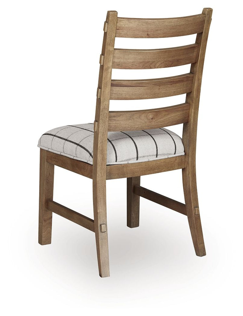 Ridgester - Dining Upholstered Side Chair (Set of 2) - R&R Furniture Gallery (Fountain Valley, CA)