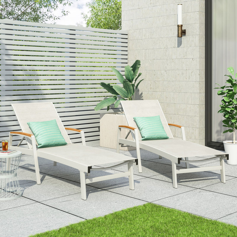 Oaxton - Chaise Lounge - R&R Furniture Gallery (Fountain Valley, CA)