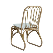 Outdoor Wicker Dining Chairs With Washable Cushion (Set of 2) - R&R Furniture Gallery (Fountain Valley, CA)