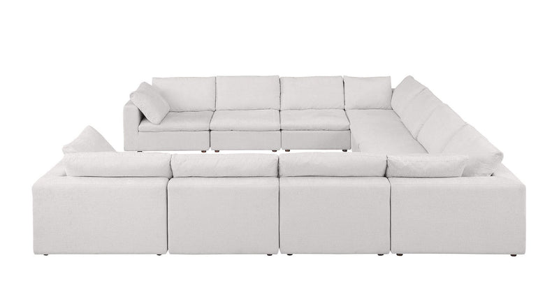 1100 - 10-Piece U-Shaped Sectional In Italian Fabric
