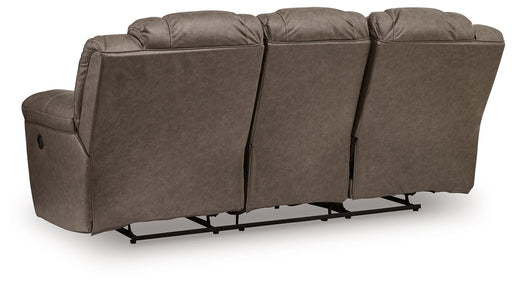 Lowilla - Reclining Sofa - Driftwood - R&R Furniture Gallery (Fountain Valley, CA)