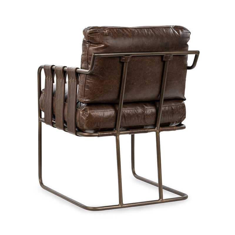 Strapling - Leather Dining Chair - R&R Furniture Gallery (Fountain Valley, CA)