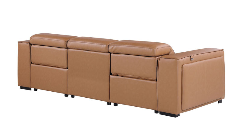 1224 - 3-Piece Modular Power Reclining Sofa In With 2 Power Recliners & Power Headrests