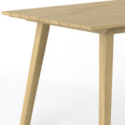 Kona - Outdoor Dining Table - Light Teak - R&R Furniture Gallery (Fountain Valley, CA)