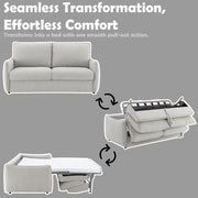 Jinn - Sofa With Sleeper - R&R Furniture Gallery (Fountain Valley, CA)