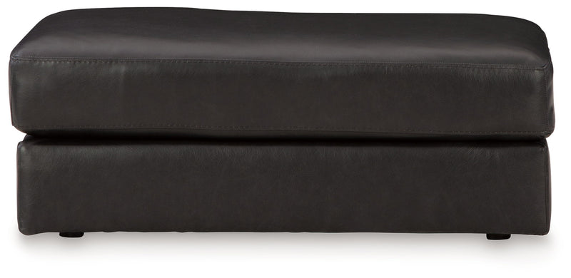 Amiata - Ottoman - Onyx - R&R Furniture Gallery (Fountain Valley, CA)