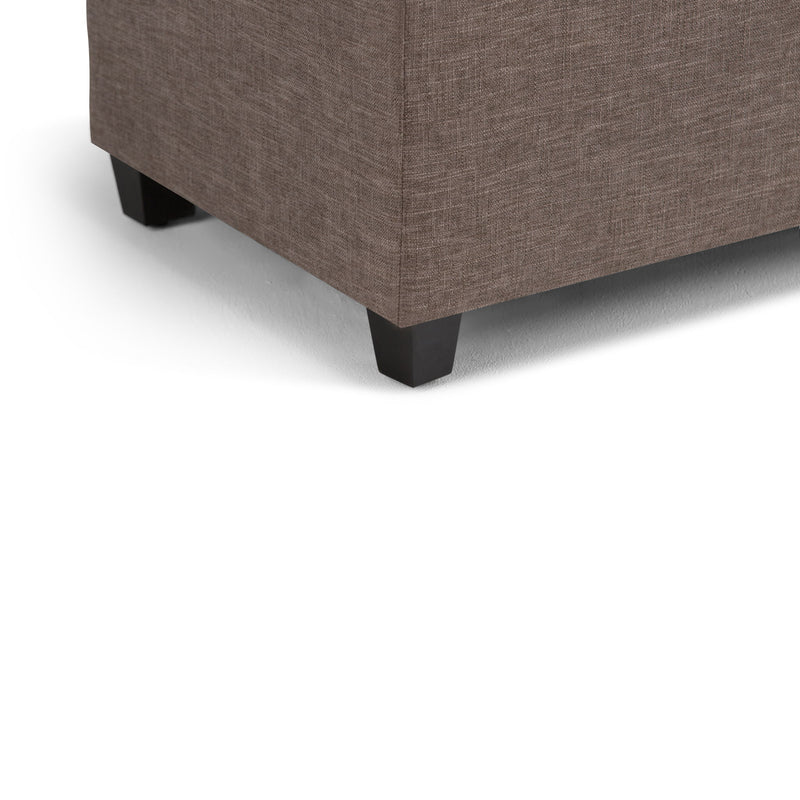 Sienna - Upholstered Storage Ottoman Bench - R&R Furniture Gallery (Fountain Valley, CA)