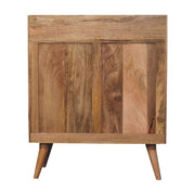 Larissa - T Bar Raised Cabinet - Brown - R&R Furniture Gallery (Fountain Valley, CA)