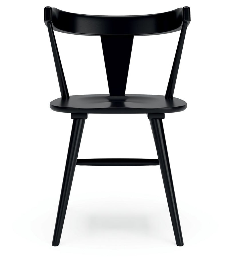 Gretlynn - Dining Room Side Chair (Set of 2) - Black - R&R Furniture Gallery (Fountain Valley, CA)
