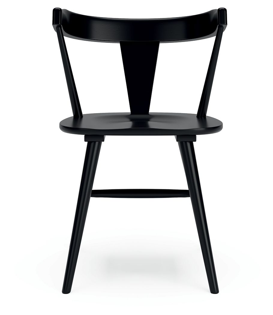 Gretlynn - Dining Room Side Chair (Set of 2) - Black - R&R Furniture Gallery (Fountain Valley, CA)