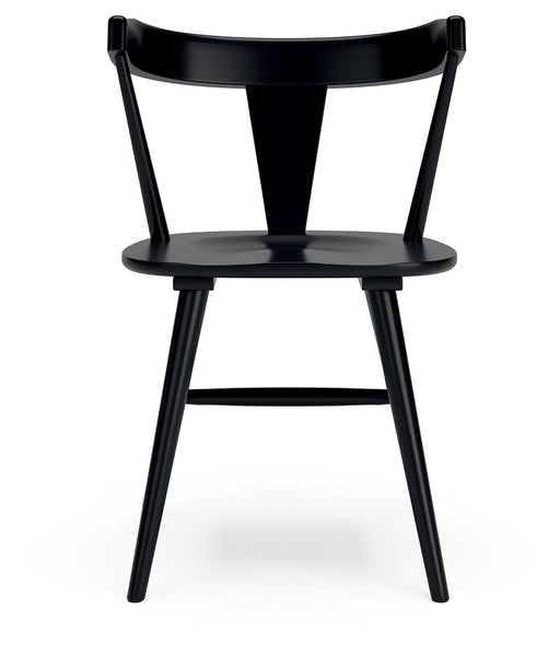 Gretlynn - Dining Room Side Chair (Set of 2) - Black - R&R Furniture Gallery (Fountain Valley, CA)