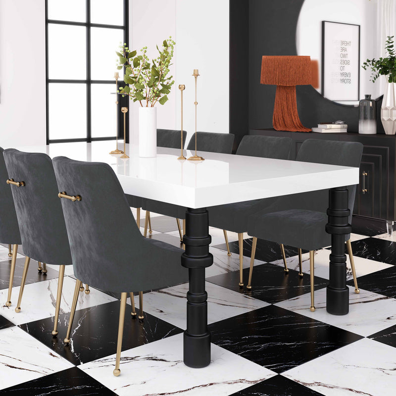 Beatrix - Velvet Side Chair - R&R Furniture Gallery (Fountain Valley, CA)