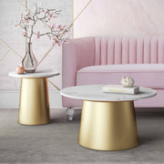 Bleeker - Marble Table - R&R Furniture Gallery (Fountain Valley, CA)