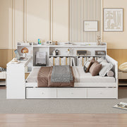 Daybed With 3 Drawers USB Ports And Desk - R&R Furniture Gallery (Fountain Valley, CA)