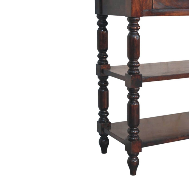 Turned Legs Side Table - R&R Furniture Gallery (Fountain Valley, CA)