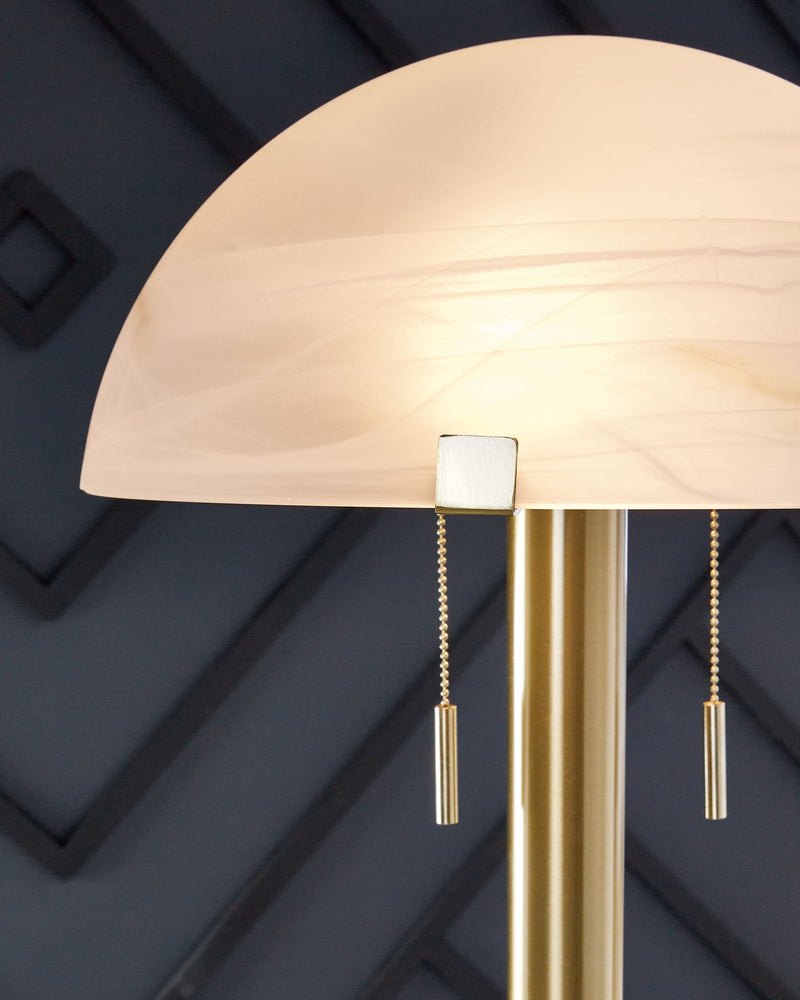 Tobbinsen - Metal Lamp - R&R Furniture Gallery (Fountain Valley, CA)