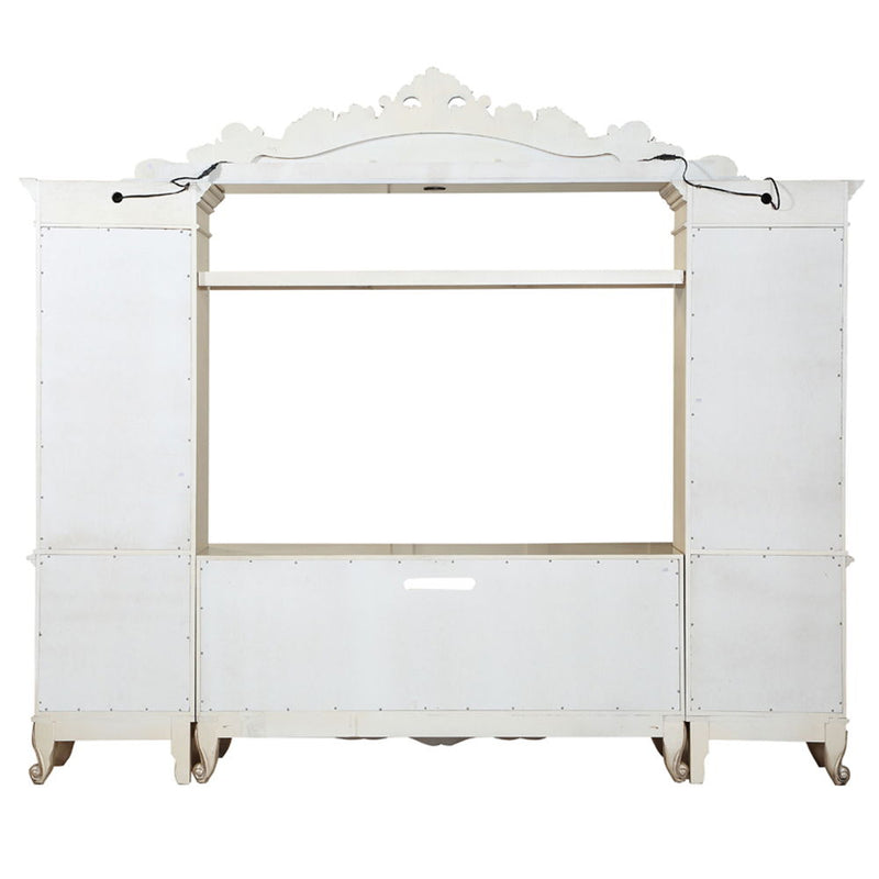 Gorsedd - Entertainment Center - Golden Ivory - R&R Furniture Gallery (Fountain Valley, CA)