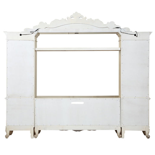 Gorsedd - Entertainment Center - Golden Ivory - R&R Furniture Gallery (Fountain Valley, CA)