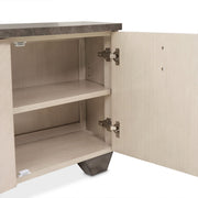 Fantosini - Media Cabinet - Silver Mist - R&R Furniture Gallery (Fountain Valley, CA)