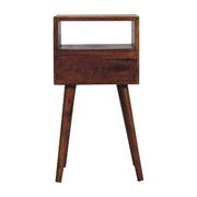 Eden - Mini Nightstand - Chestnut - R&R Furniture Gallery (Fountain Valley, CA)